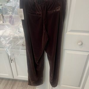 A New Day Chocolate Velvet Trousers